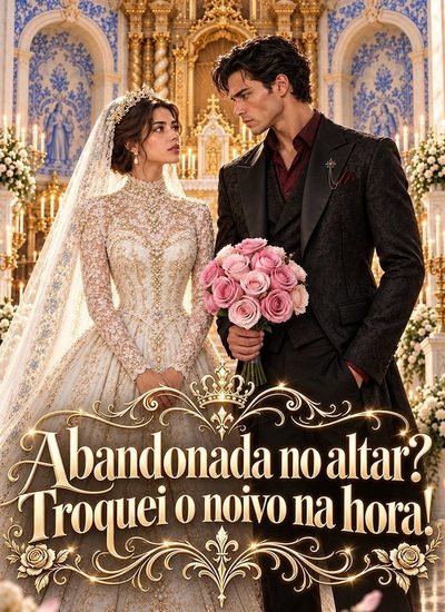 Capa da minissérie Abandonada no Altar? Troquei o Noivo na Hora!