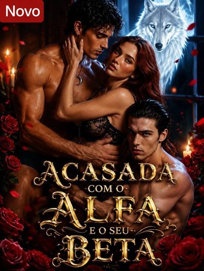 Capa da minissérie Acasalada com o Alfa e o Seu Beta