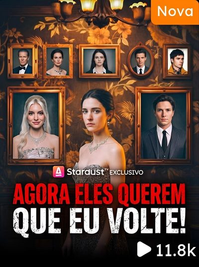 Capa da minissérie Agora Eles Querem que Eu Volte!