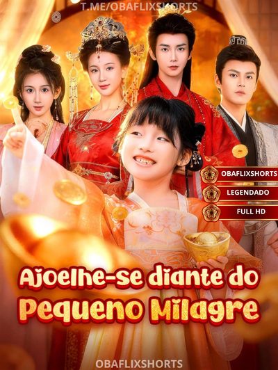 Capa da minissérie Ajoelhe-se Diante do Pequeno Milagre