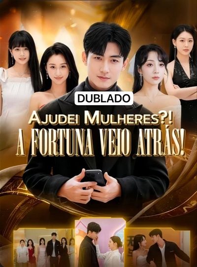Capa da minissérie Ajudei Mulheres?! a Fortuna Veio Atrás