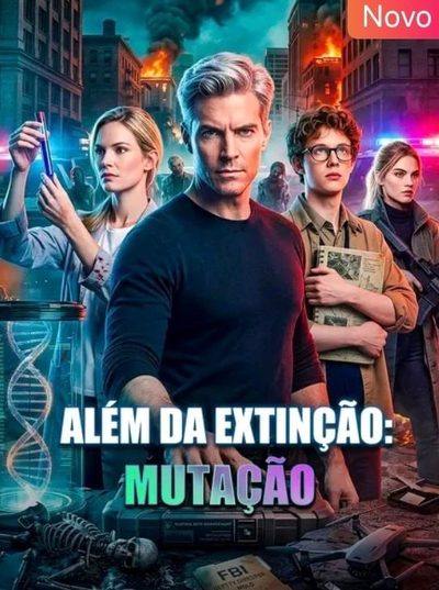 Capa da minissérie Além da Extinção: Mutação