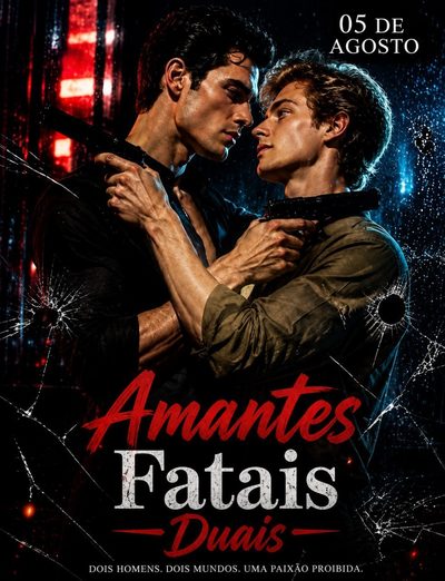 Capa da minissérie Amantes Fatais Duais Bl