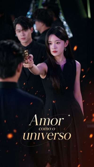 Capa da minissérie Amor Como o Universo Amar a Vilã