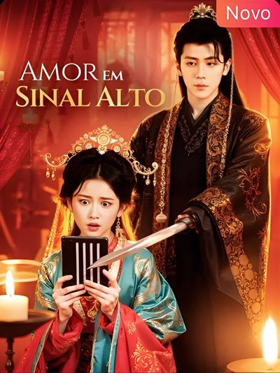 Capa da minissérie Amor em Sinal Alto