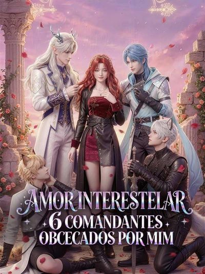 Capa da minissérie Amor Interestelar 6 Comandantes Obcecados por Mim