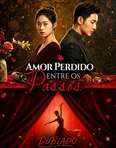 Capa da minissérie Amor Perdido Entre os Passos - Dublado