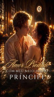 Capa da minissérie Amor Proibido com Meu Meio-Irmão Príncipe