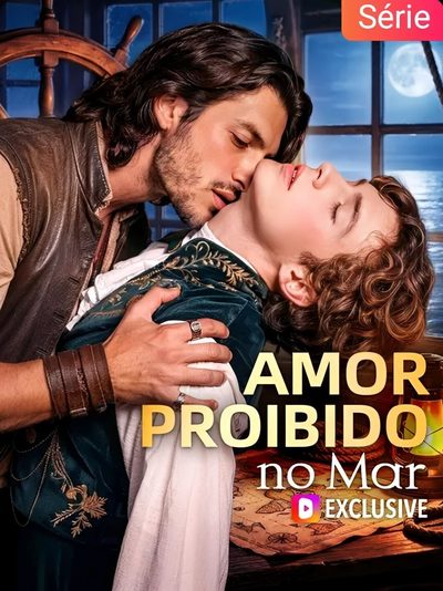 Capa da minissérie Amor Proibido no Mar