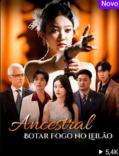 Capa da minissérie Ancestral: Botar Fogo no Leilão