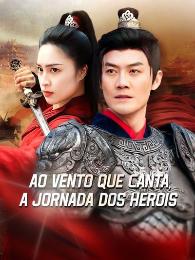 Capa da minissérie Ao vento que canta, a jornada dos heróis