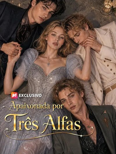 Capa da minissérie Apaixonada por Três Alfas - Dublado