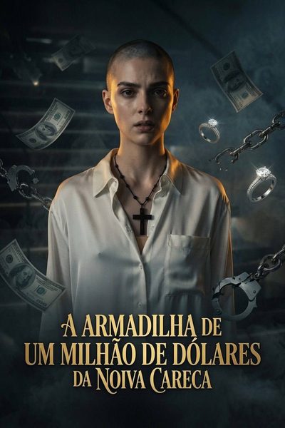 Capa da minissérie Armadilha de um Milhão de Dólares da Noiva Careca The Bald Bride's Million-dollar Setup