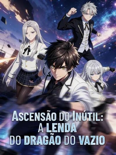 Capa da minissérie Ascensão do Inútil: a Lenda do Dragão do Vazio
