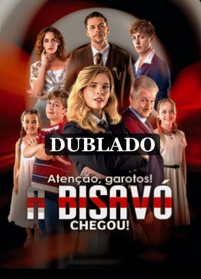 Capa da minissérie Atenção, Garotos! a Bisavó Chegou! 🤩🤩🤩🤩🤩🤩🤩