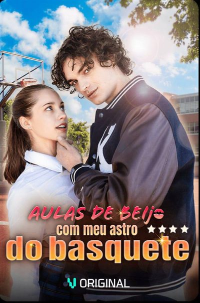 Capa da minissérie Aulas de Beijo com Meu Astro de Basquete