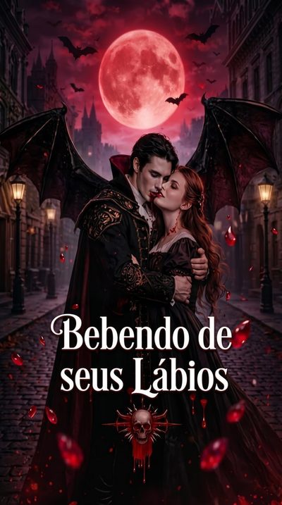 Capa da minissérie BEBENDO DE SEUS LÁBIOS Drinking from her lips
