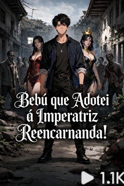 Capa da minissérie Bebú que Adotei à Imperatriz Reencarnada!