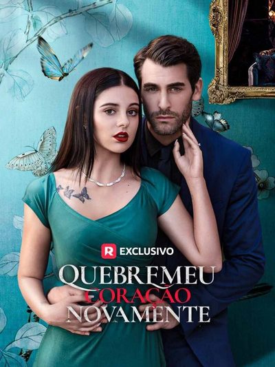 Capa da minissérie Break My Heart Again Quebre Meu Coração de Novo Quebre Meu Coração Novamente