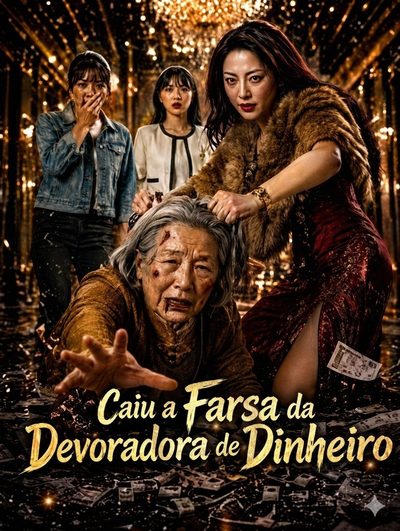 Capa da minissérie Caiu a Farsa da Devoradora de Dinheiro