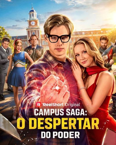 Capa da minissérie Campus Saga: o Despertar do Poder