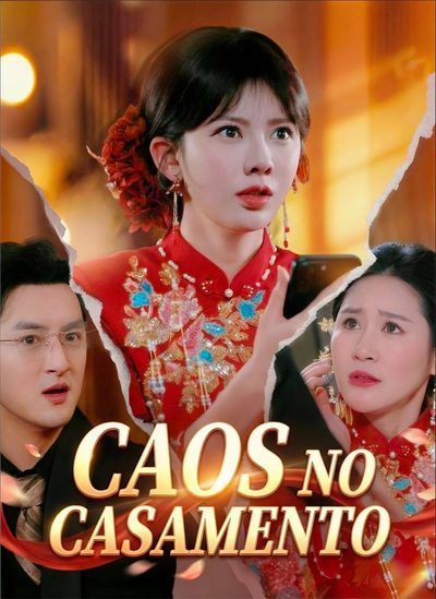 Capa da minissérie Caos no Casamento