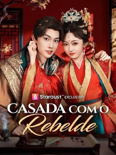 Capa da minissérie Casada com o Rebelde