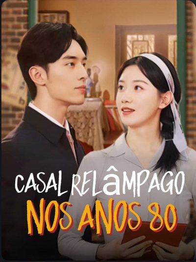 Capa da minissérie Casal Relâmpago Nos Anos 80