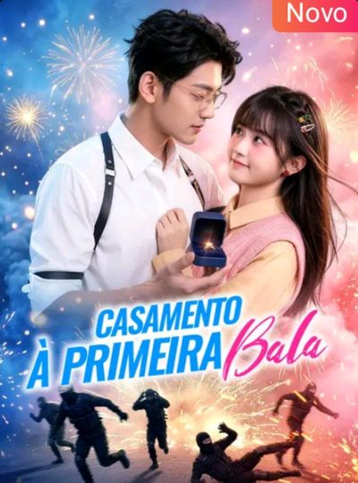 Capa da minissérie Casamento à Primeira Bala