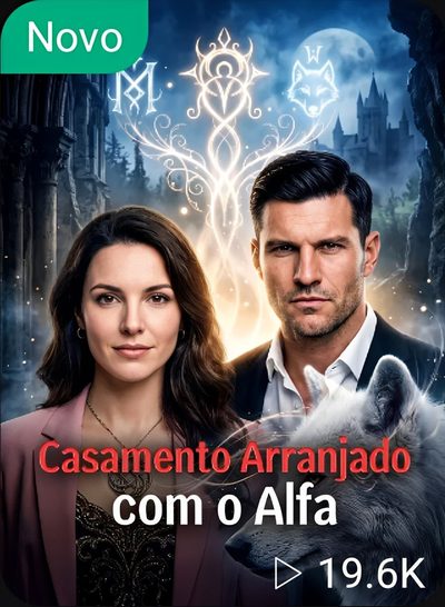 Capa da minissérie Casamento Arranjado com o Alfa