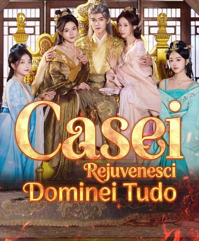 Capa da minissérie ●casei Rejuvenesci Dominei Tudo ●casar É o Caminho para o Poder