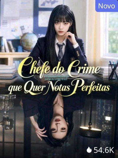 Capa da minissérie Chefe do Crime que Quer Notas Perfeitas