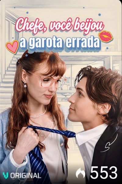 Capa da minissérie Chefe Você Beijou a Garota Errada