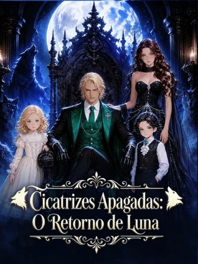 Capa da minissérie cicatrizes apagadas:o retorno de luna