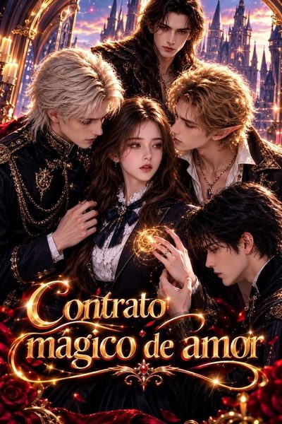 Capa da minissérie Contrato Mágico de Amor