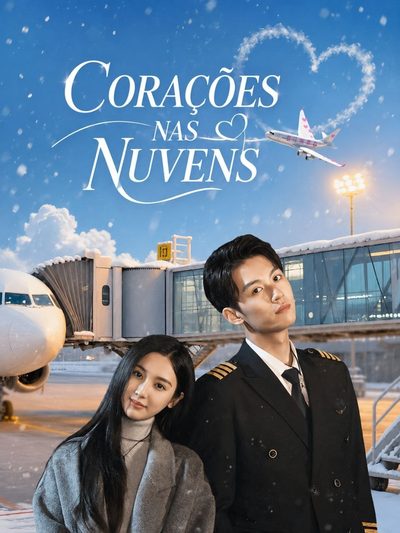 Capa da minissérie Corações Nas Nuvens