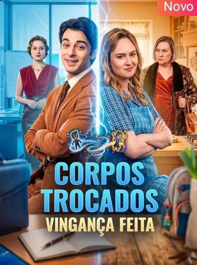 Capa da minissérie Corpos Trocados, Vingança Feita