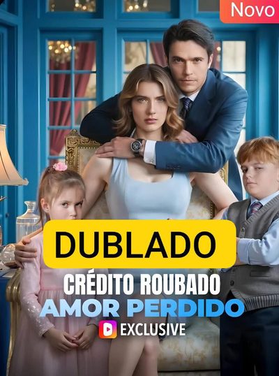 Capa da minissérie Crédito Roubado, Amor Perdido