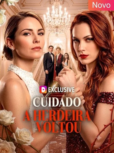 Capa da minissérie Cuidado a Herdeira Voltou