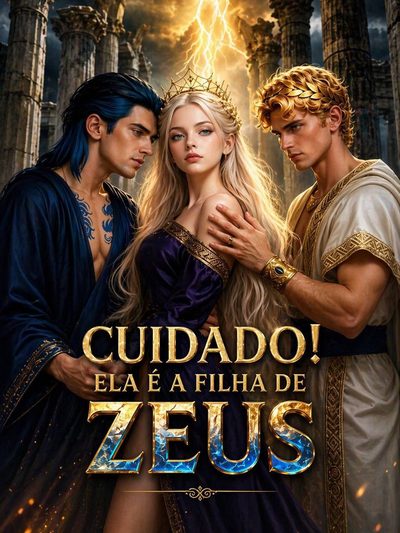 Capa da minissérie Cuidado! Ela É a Filha de Zeus
