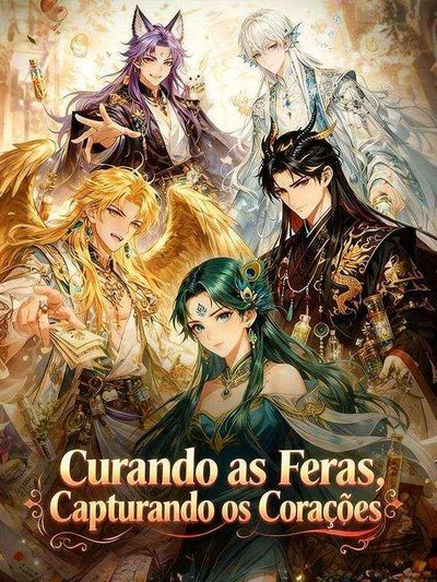 Capa da minissérie Curando as feras, capturando os corações