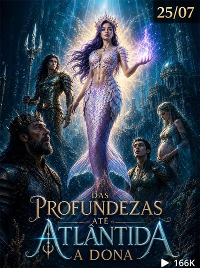 Capa da minissérie Das Profundezas Até Atlântida