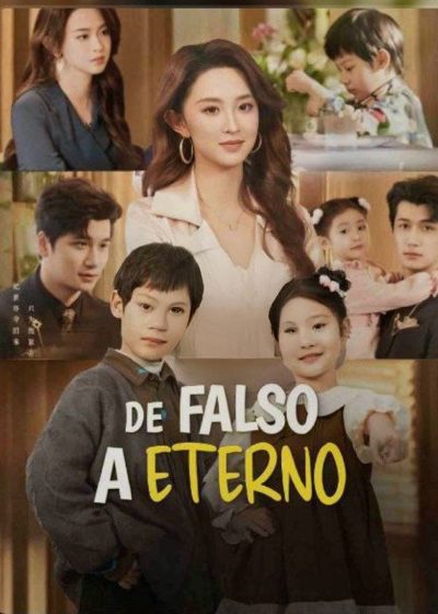 Capa da minissérie De Falso a Eterno