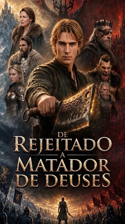 Capa da minissérie De Rejeitado a Matador de Deuses