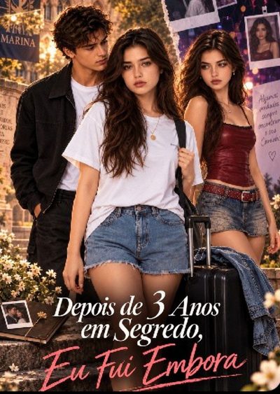 Capa da minissérie Depois de 3 Anos em Segredo, Eu Fui Embora
