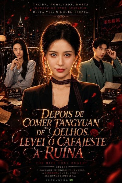 Capa da minissérie Depois de Comer Tangyuan de Joelhos Levei o Cafajeste a Ruína