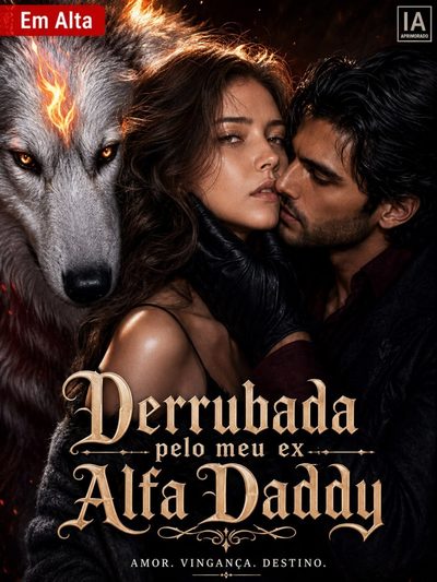 Capa da minissérie Derrubada Pelo Meu Ex Alfa Daddy