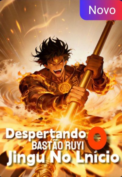 Capa da minissérie Despertando o Bastão Ruyi Jingu no Lnício