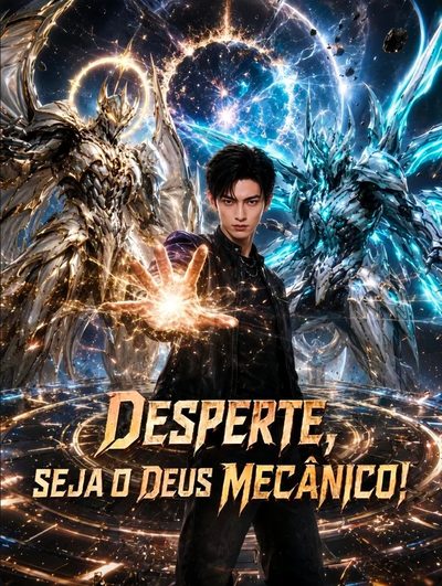 Capa da minissérie Desperte, Seja o Deus Mecânico!