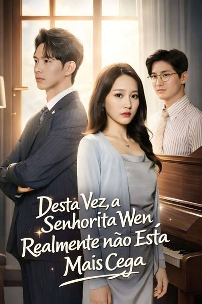 Capa da minissérie Desta Vez a Senhorita Wen Realmente Não Está Mais Cega/ Legendado